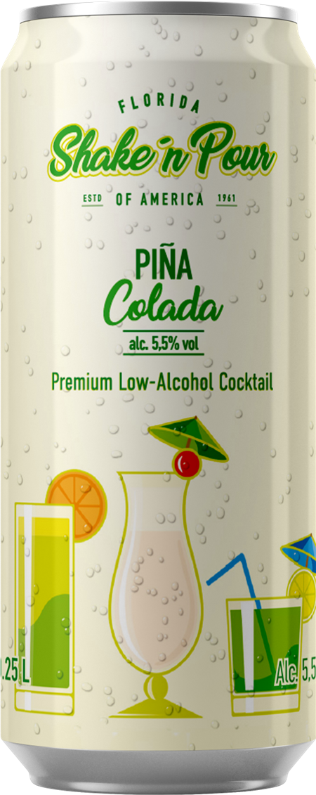 Shake'n Pour Pina Colada