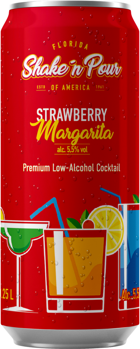 Shake'n Pour Strawberry Margarita