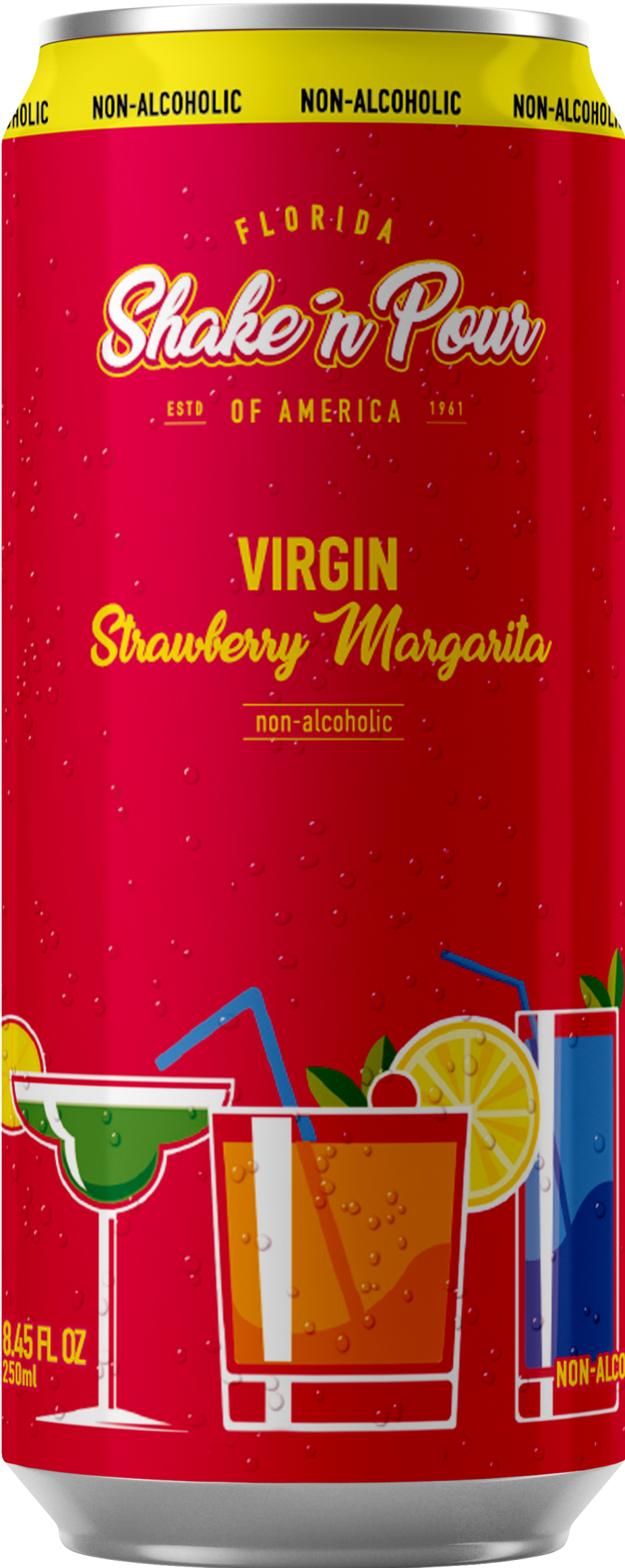 Shake'n Pour Virgin Strawberry Margarita