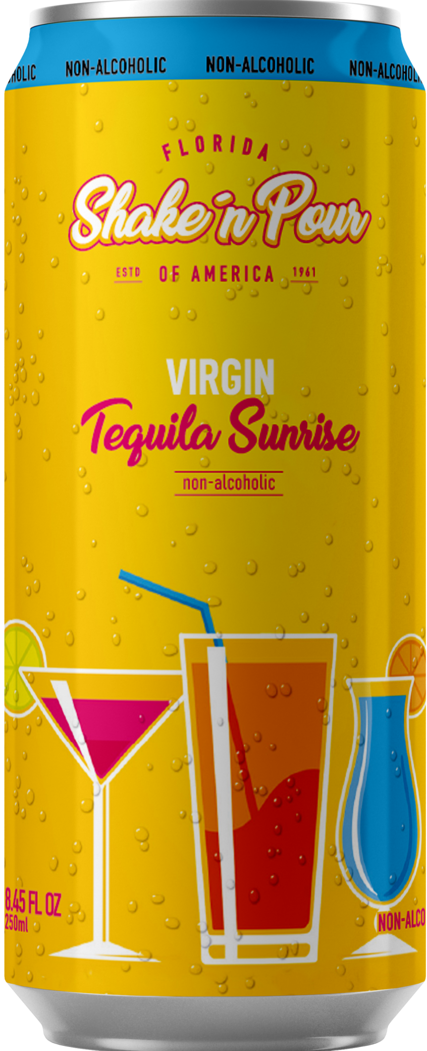 Shake'n Virgin Tequila Sunrise