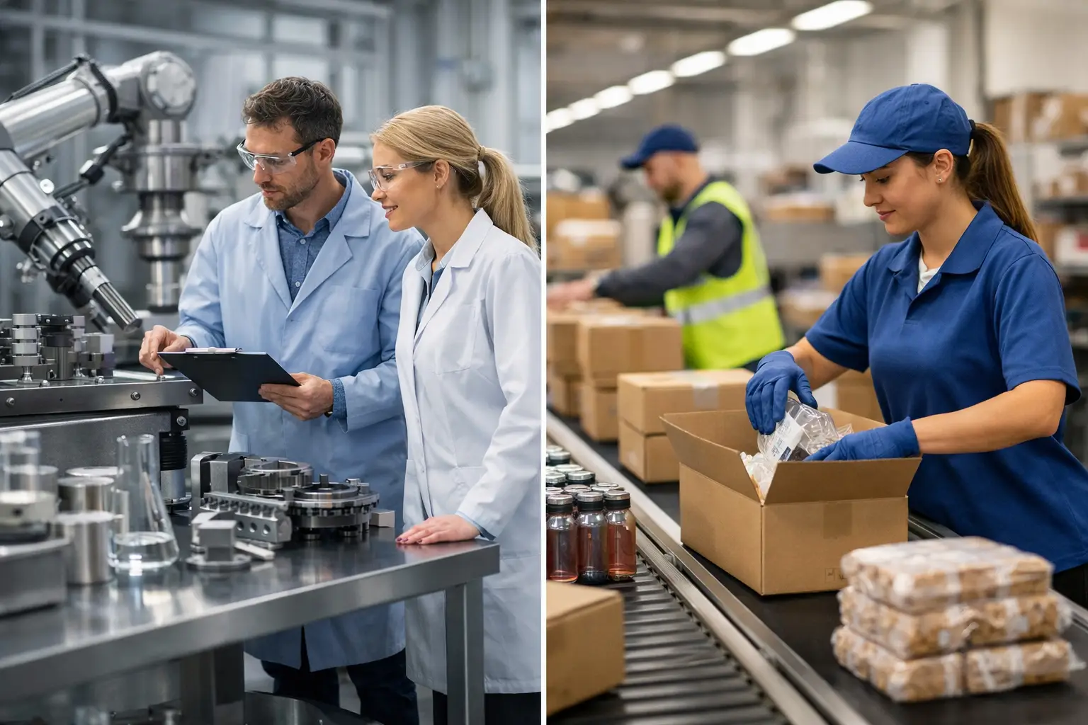 Contract Manufacturing vs Co Packing