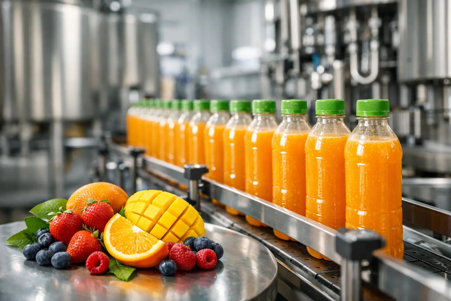 Real Fruit Beverage Manufacturing That Scales