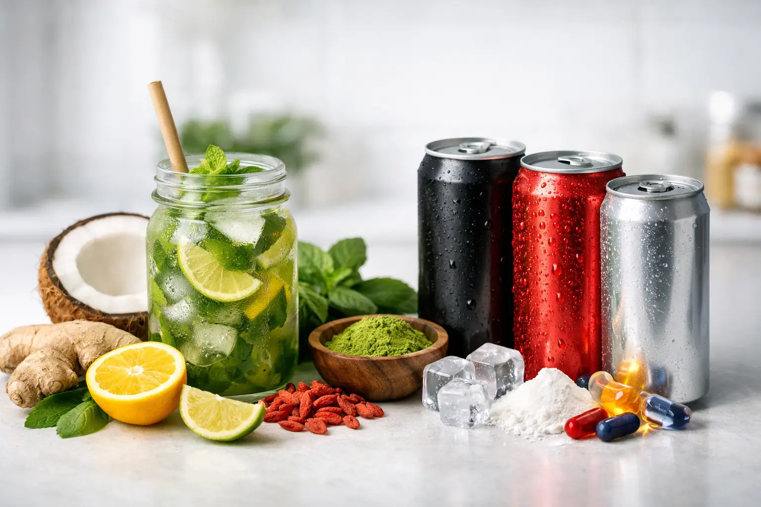 Natural Energy Drinks vs Synthetic Options