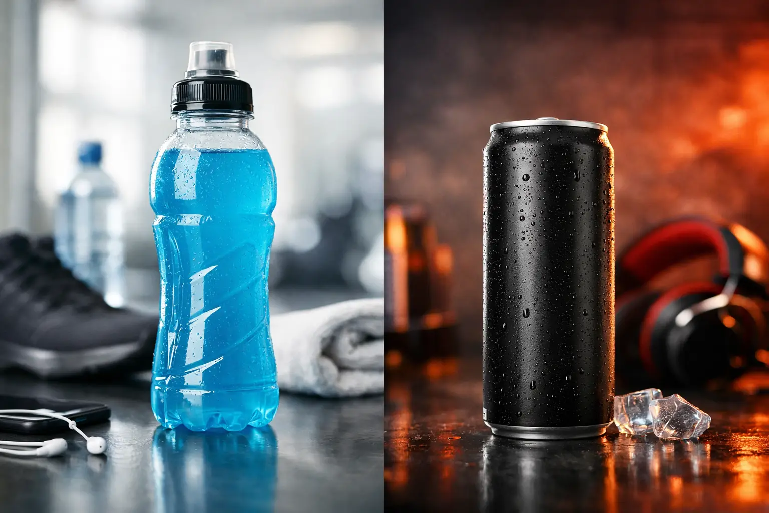 Sports Drinks vs Energy Drinks Compared
